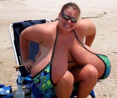 Weirdest Pictures: A Woman With Extra Large Breast