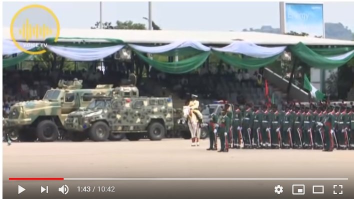 Nigeria Military Displays Local Fabricated Equipment @ 58 Anniversary