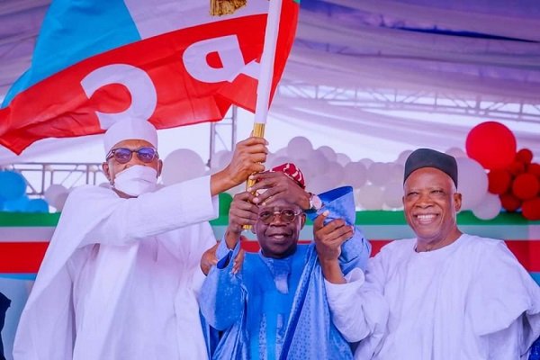 Buhari’s ‘no-anti-party’ comment excites Tinubu