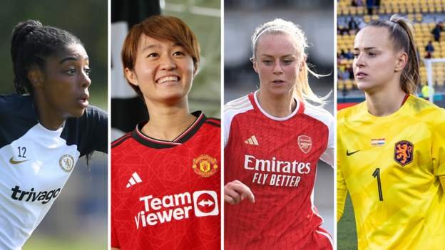 WSL: Which Women's World Cup stars are new to English football this season? - BBC