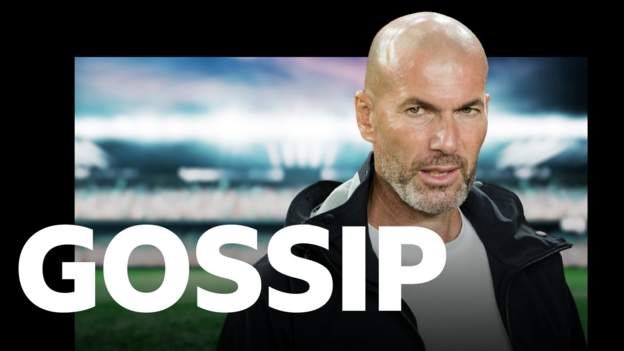 Saturday's gossip: Zidane, De Zerbi, Guimaraes, Sancho, Maatsen, Todibo, De Jong - BBC