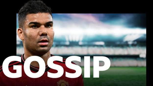 Wednesday's gossip: Casemiro, Wan-Bissaka, Osimhen, Greenwood, Reyna - BBC