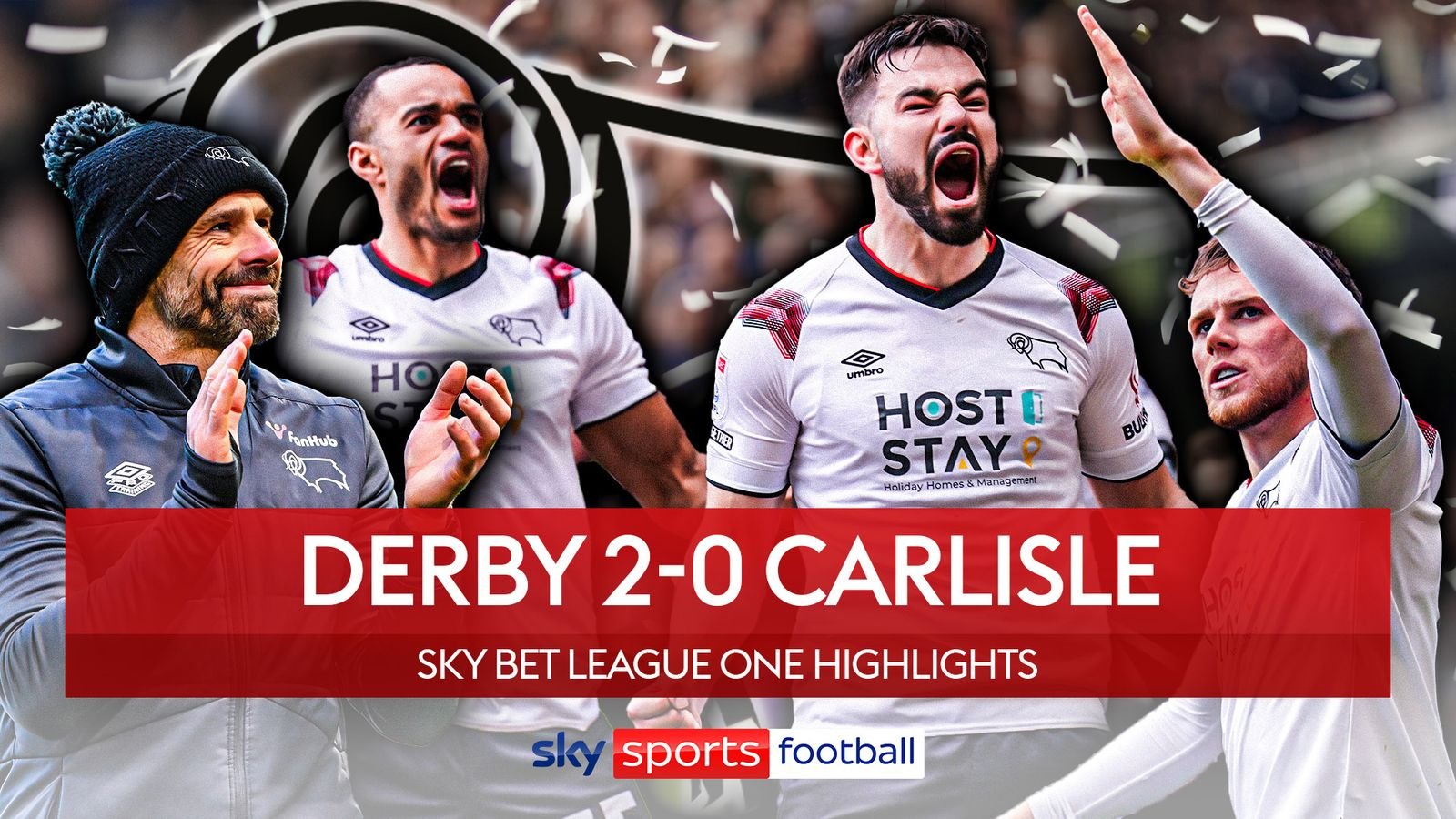 Derby 2-0 Carlisle | League One highlights | Football News - Sky Sports