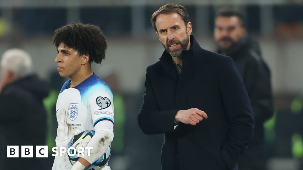 North Macedonia 1-1 England: Gareth Southgate 'learns a lot' from Three Lions games - BBC