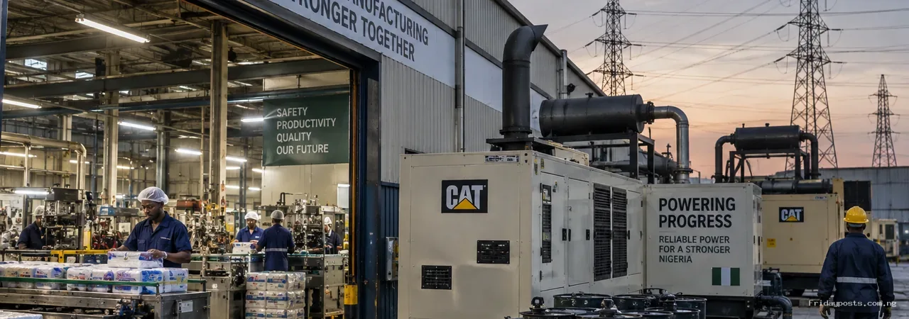 Nigeria's Factories Spent ₦1.34 Trillion Generating Their Own Power. What Is the Real Cost of Blackouts?