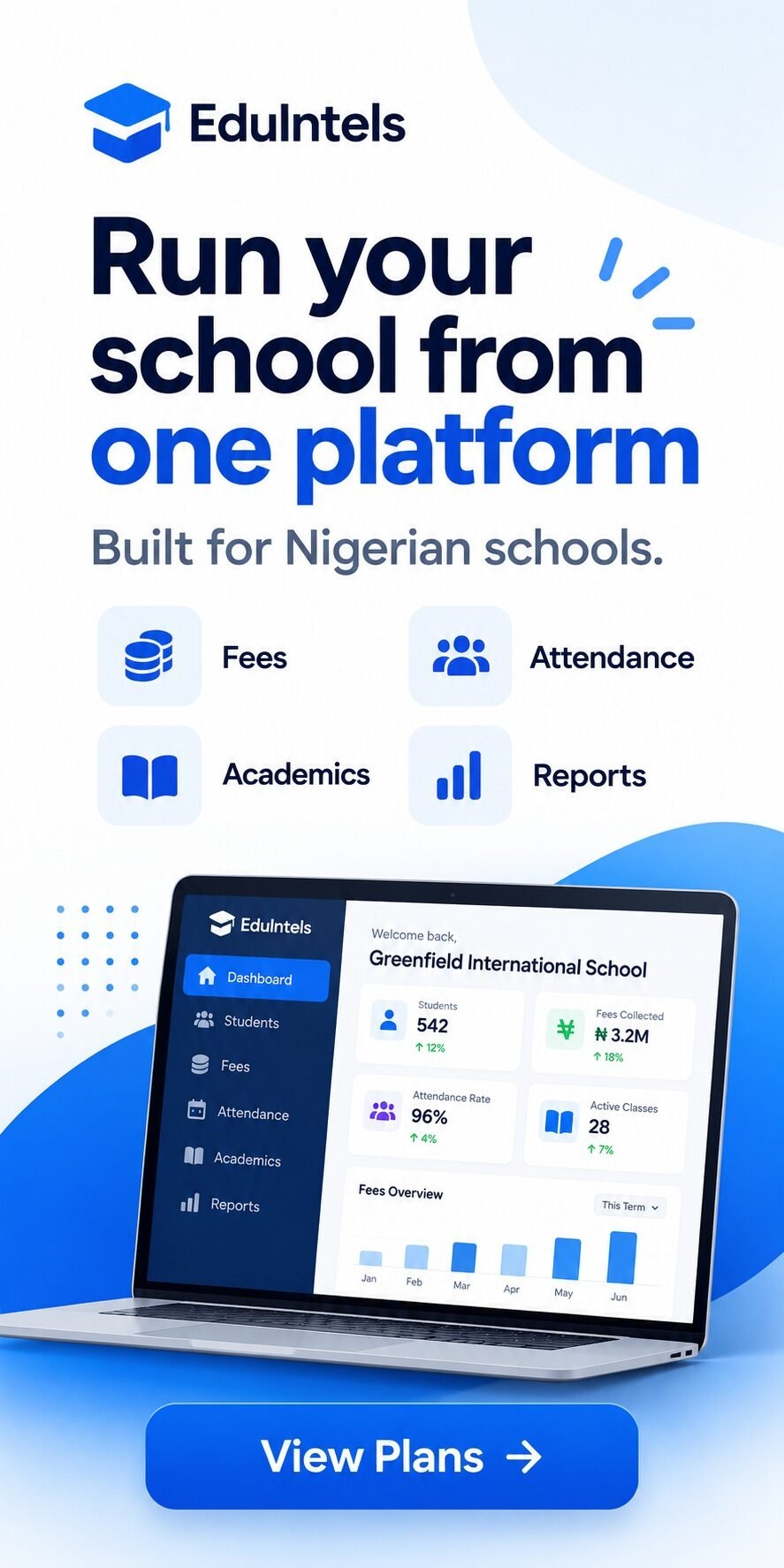 Run your school from one platform